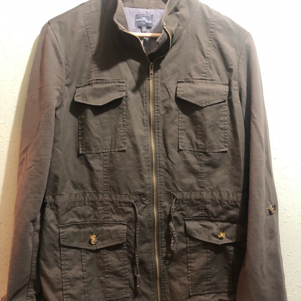 Market & Spruce Utility Jacket.